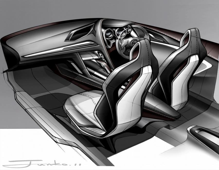  Mazda Takeri Concept 2011 года  (фото 15 из 116)